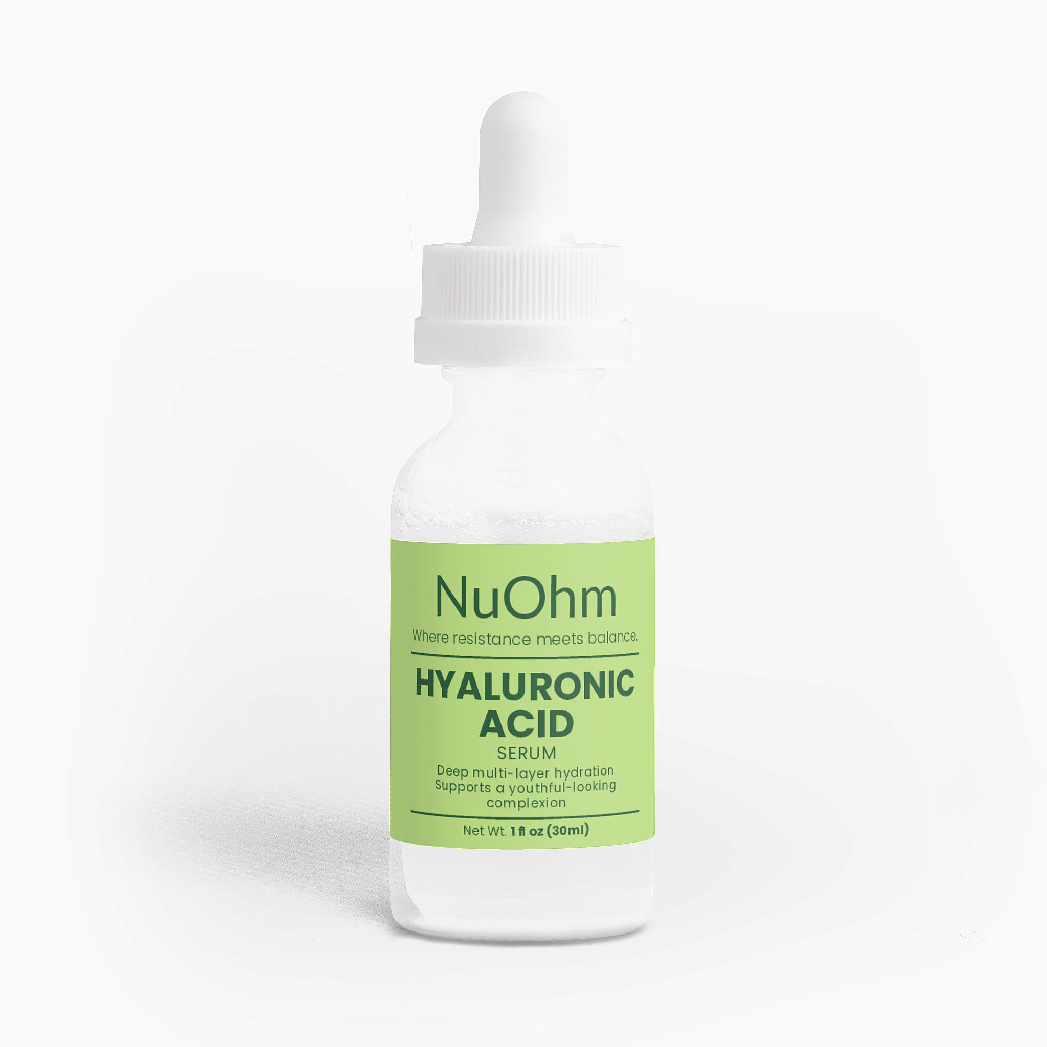 Advanced Hyaluronic Acid Serum - Unique 4-type Complex - NuOhm