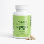 Drumstick Tree Essence - Pure Moringa Oleifera Leaf Capsules -  NuOhm