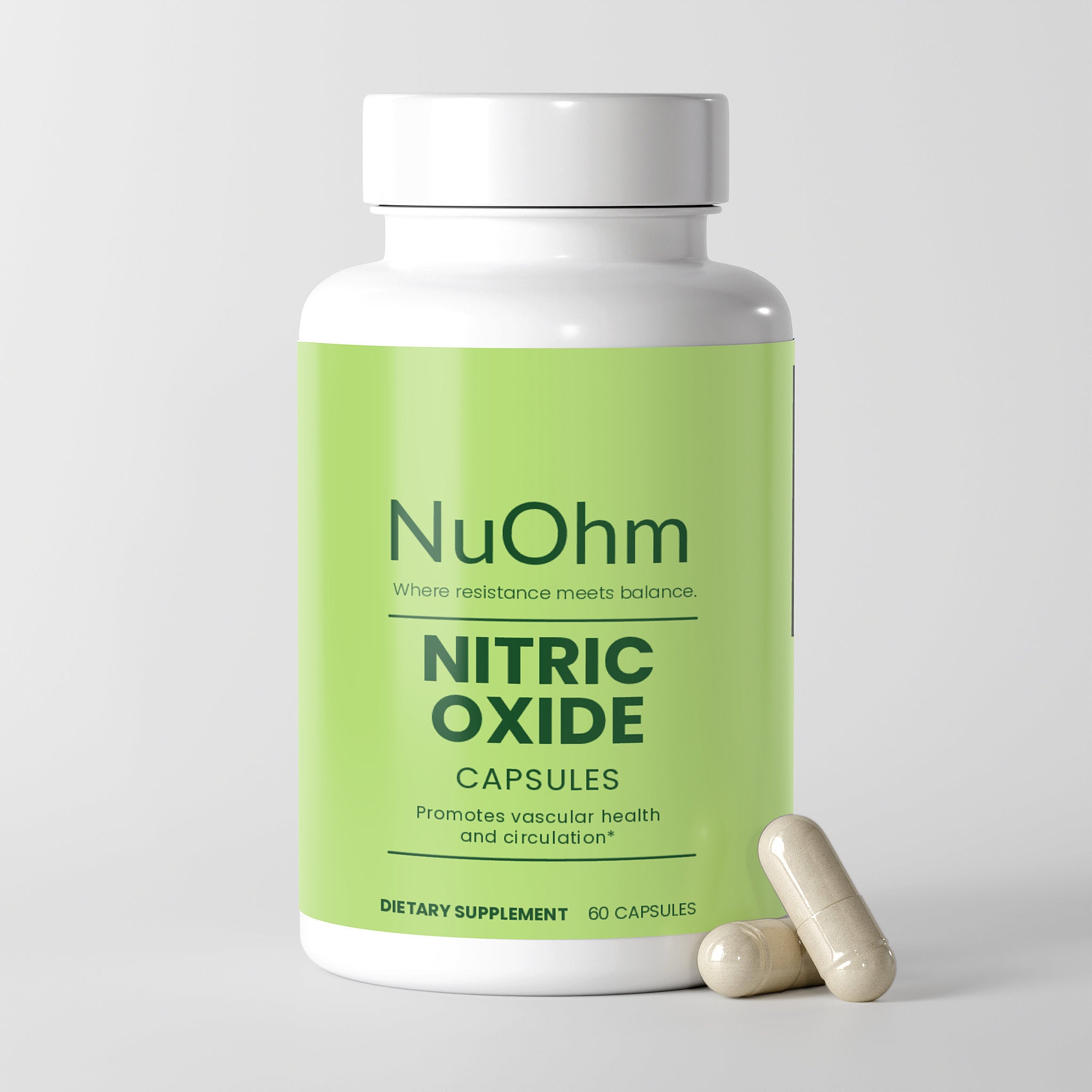 Heart Health Formula for Circulatory Support - Nitric Oxide - NuOhm