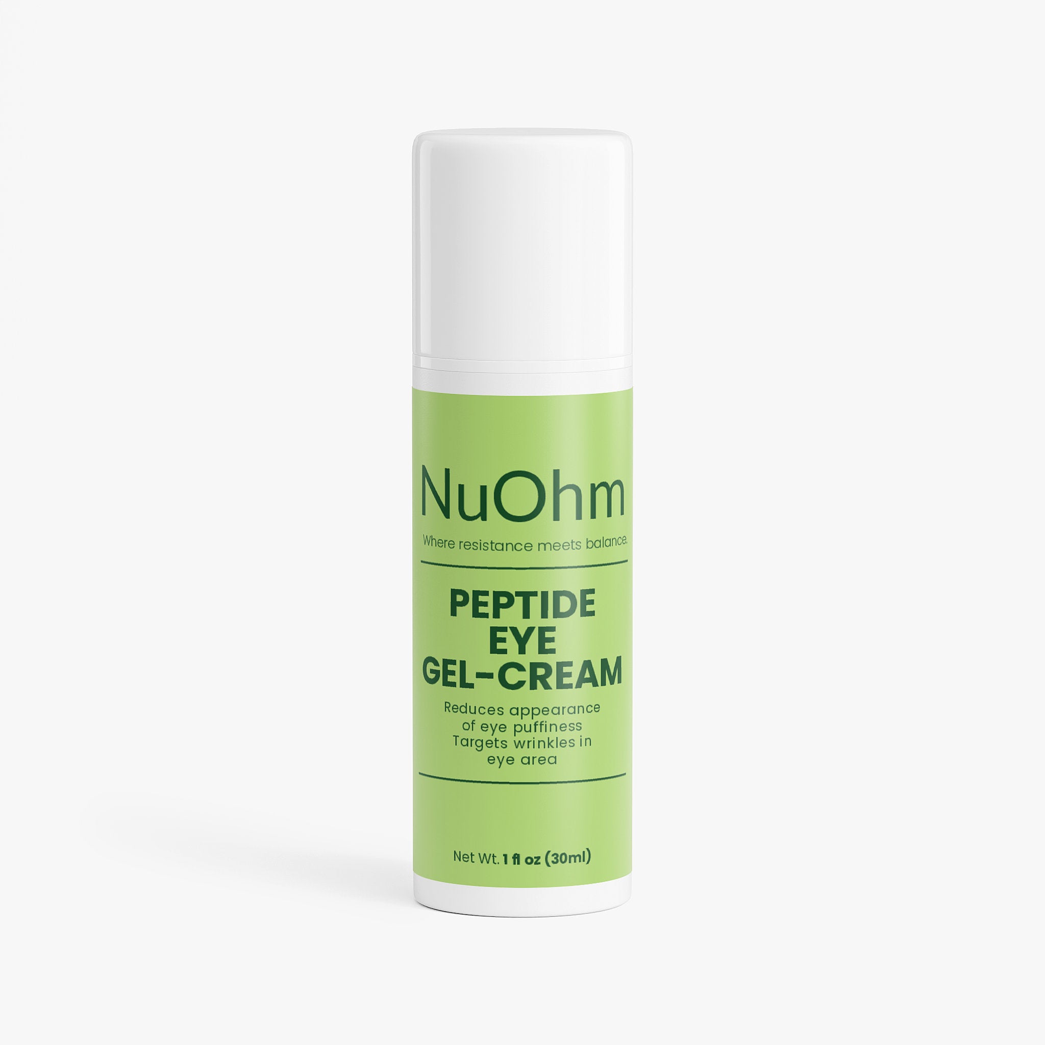 Youthful Eye Gel-Cream. Fight fatigue, Support smooth under-eye bags with Acetyl Tetrapeptide-5 - NuOhm