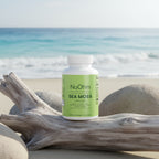 Sea Moss Trio: Bladderwrack & Burdock. Supports Wellness, Thyroid Function & Immune System - NuOhm