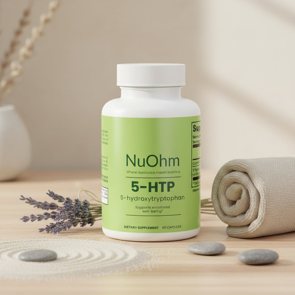 Natural 5-HTP Mood Support for Emotional Balance - NuOhm