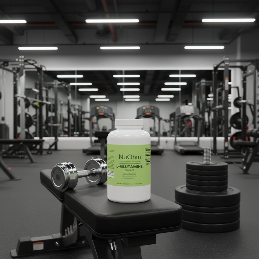 L-Glutamine for Gut & Muscle Support - NuOhm