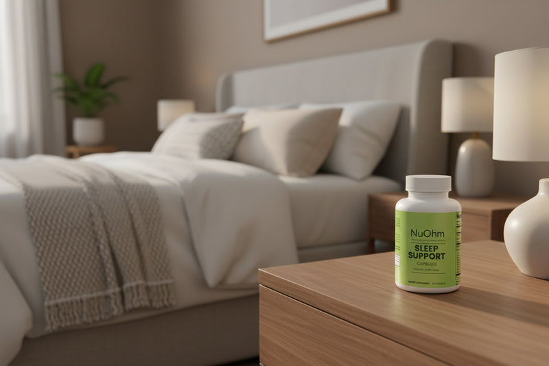 Deep Sleep Support Formula | Calming Herbs + Melatonin + L-Theanine, Magnesium