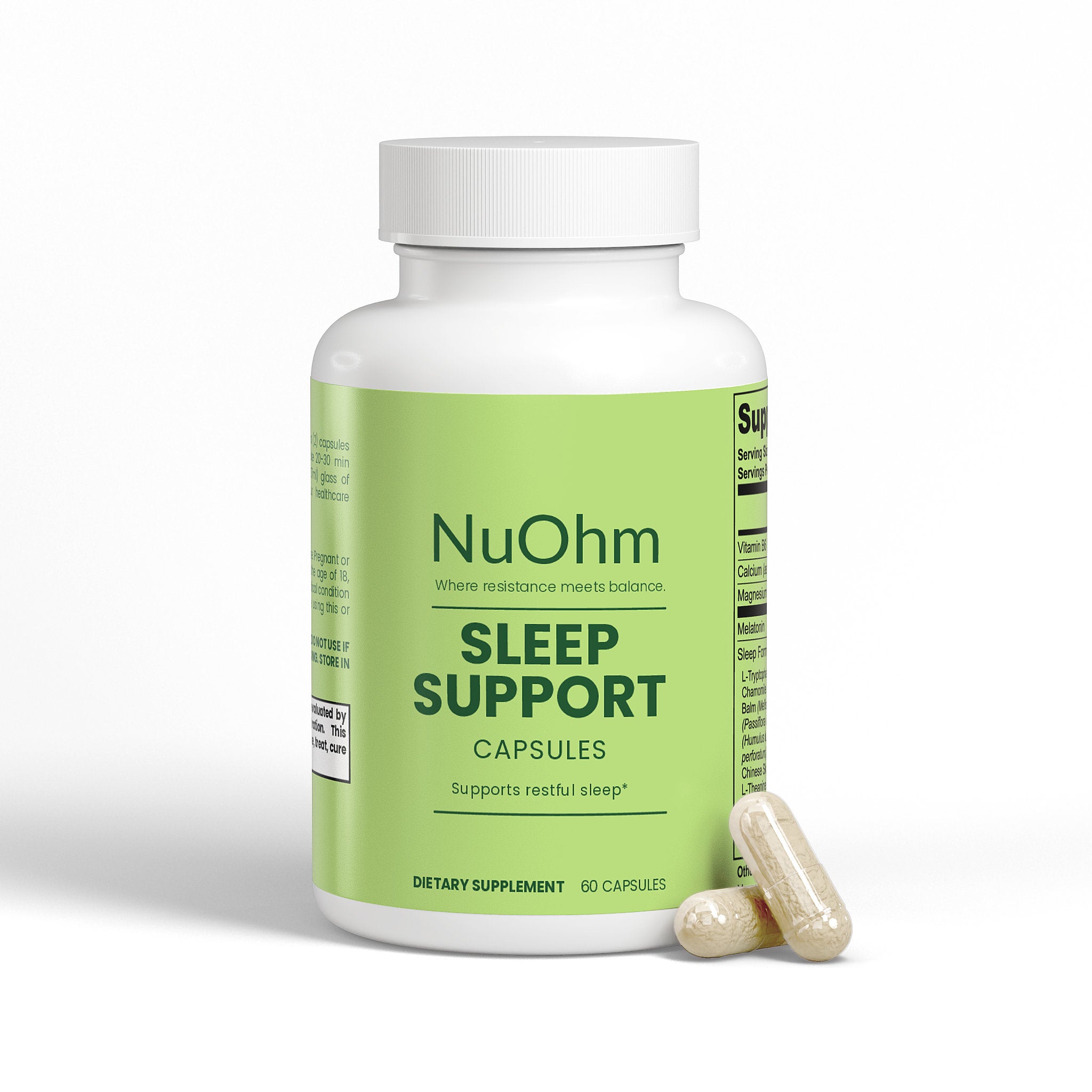 Deep Sleep Support Formula | Calming Herbs - NuOhm
