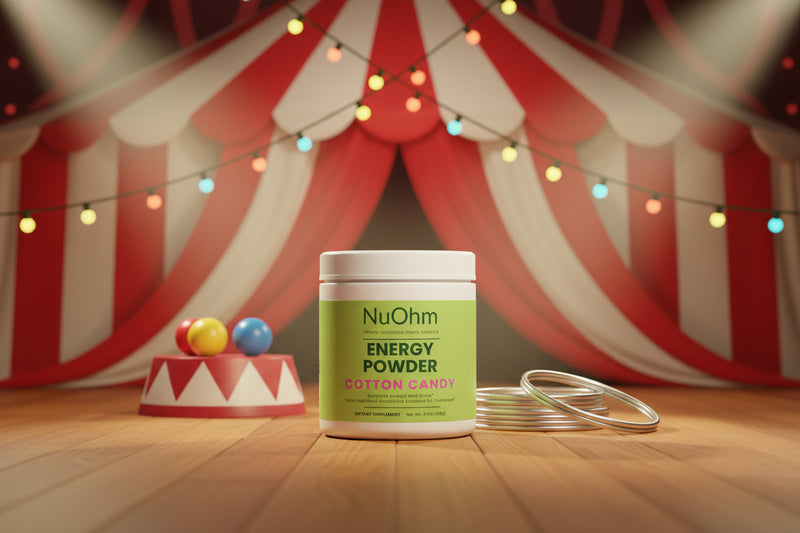 Smart Energy Powder - (Cotton Candy) Sugar-Free Formula for Sustained Focus & Hydration Support