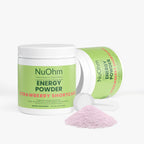 Smart Energy Powder, Strawberry Shortcake - Sugar-Free with Caffeine - NuOhm