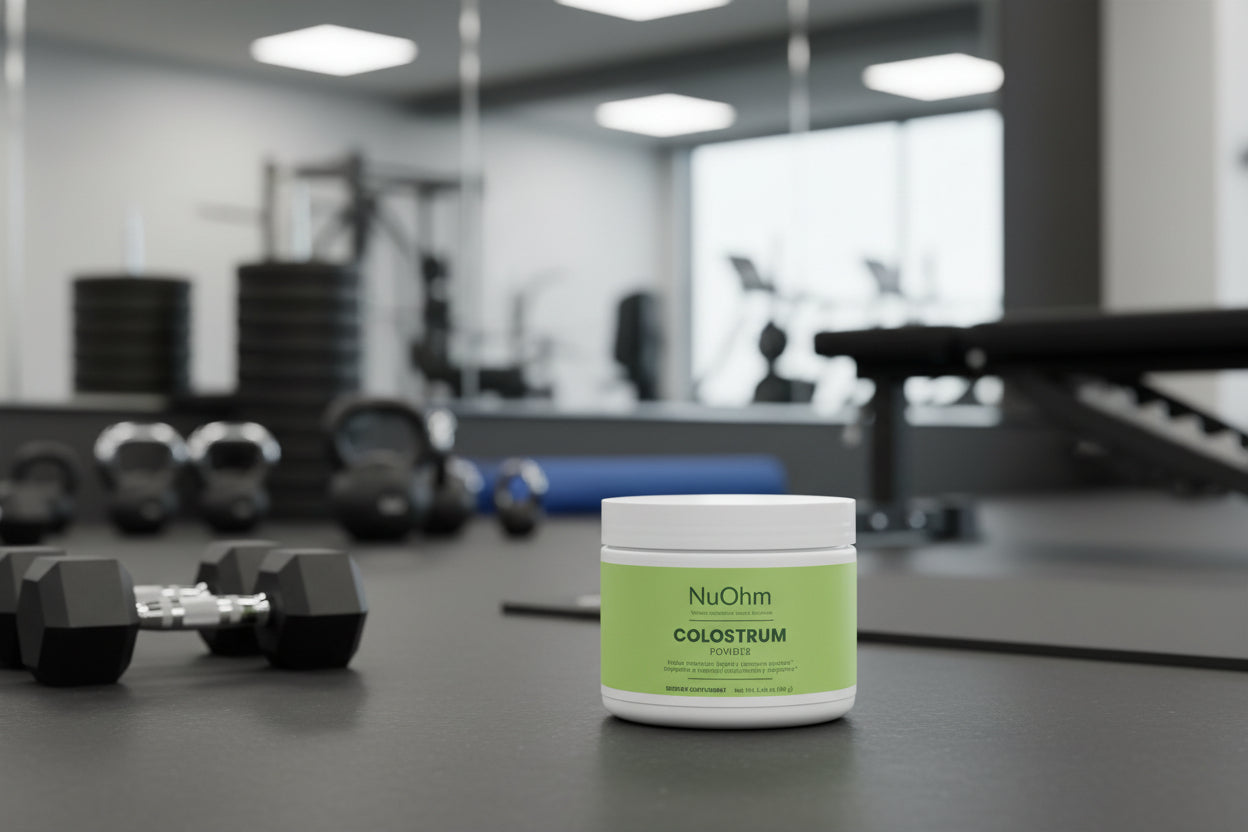 Premium Bovine Colostrum Powder 2300mg - Support Immune Health & Digestion - Active Recovery Support - NuOhm