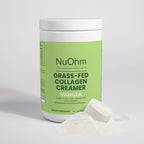 Grass-Fed Collagen Peptides Powder (Vanilla) - NuOhm