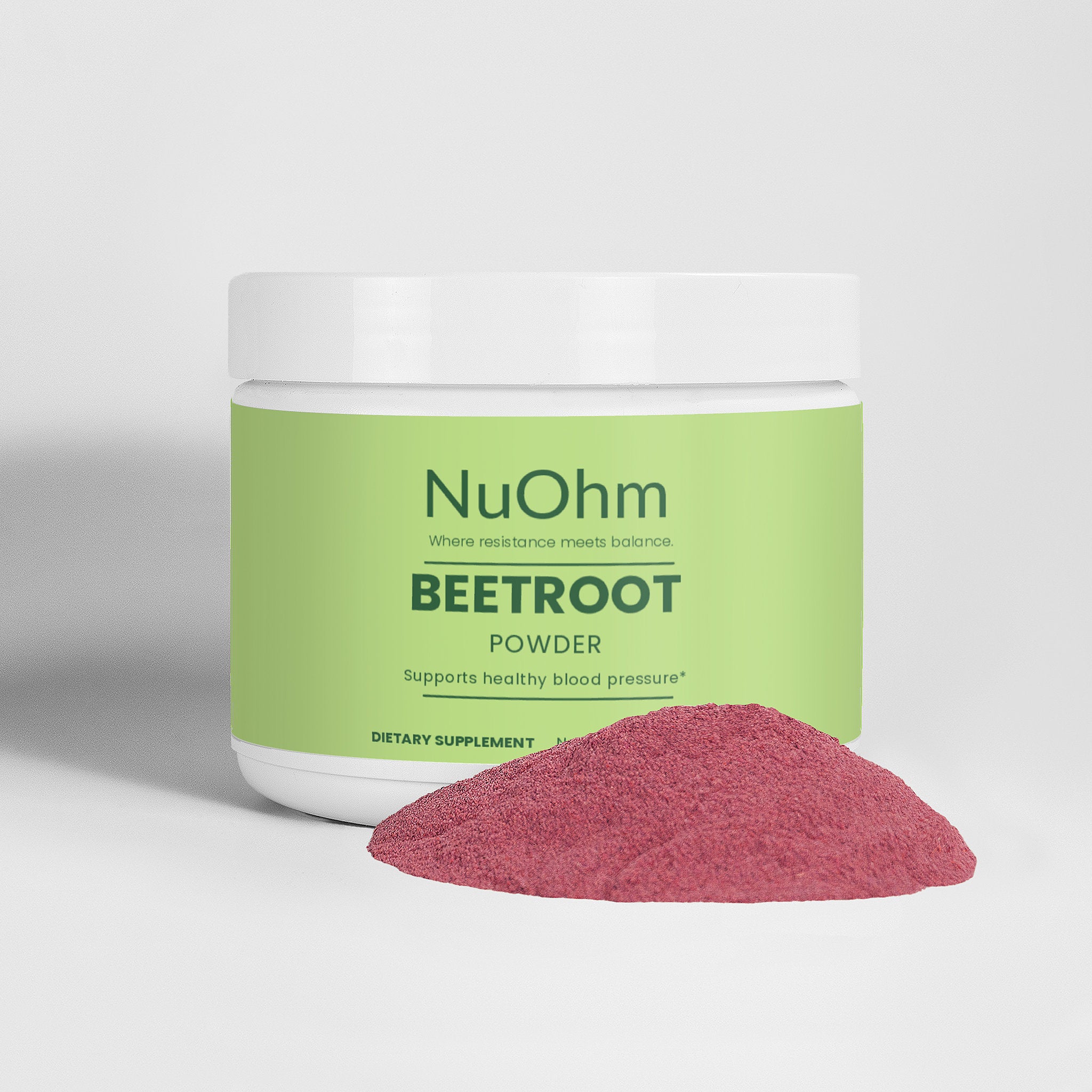 Beetroot Powder - Post-Workout Recovery & Hydration. Enhanced with Hibiscus & Apple - NuOhm