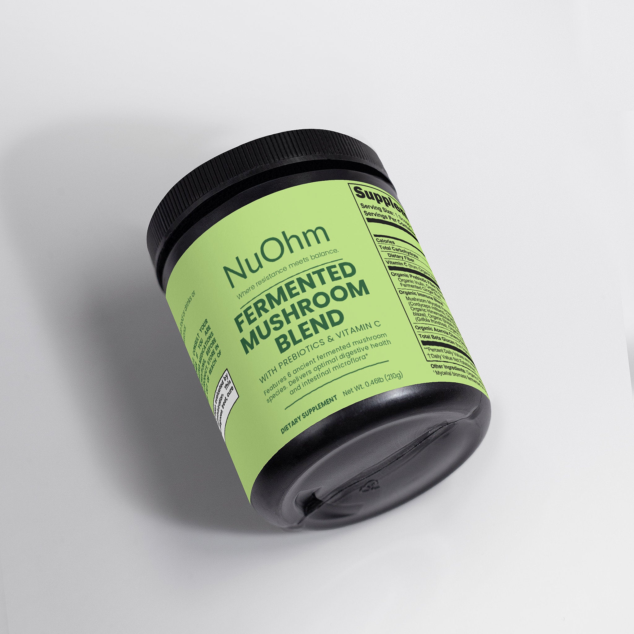 Fermented Mushroom Powder Blend - NuOhm