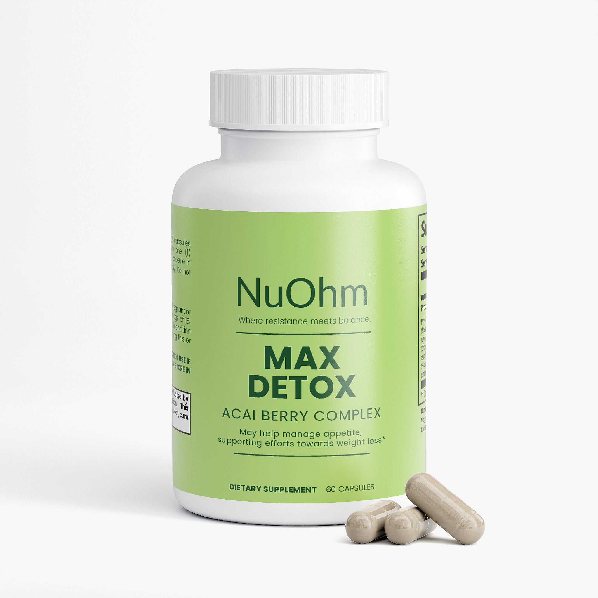 Max Detox: Powerful digestive support - NuOhm