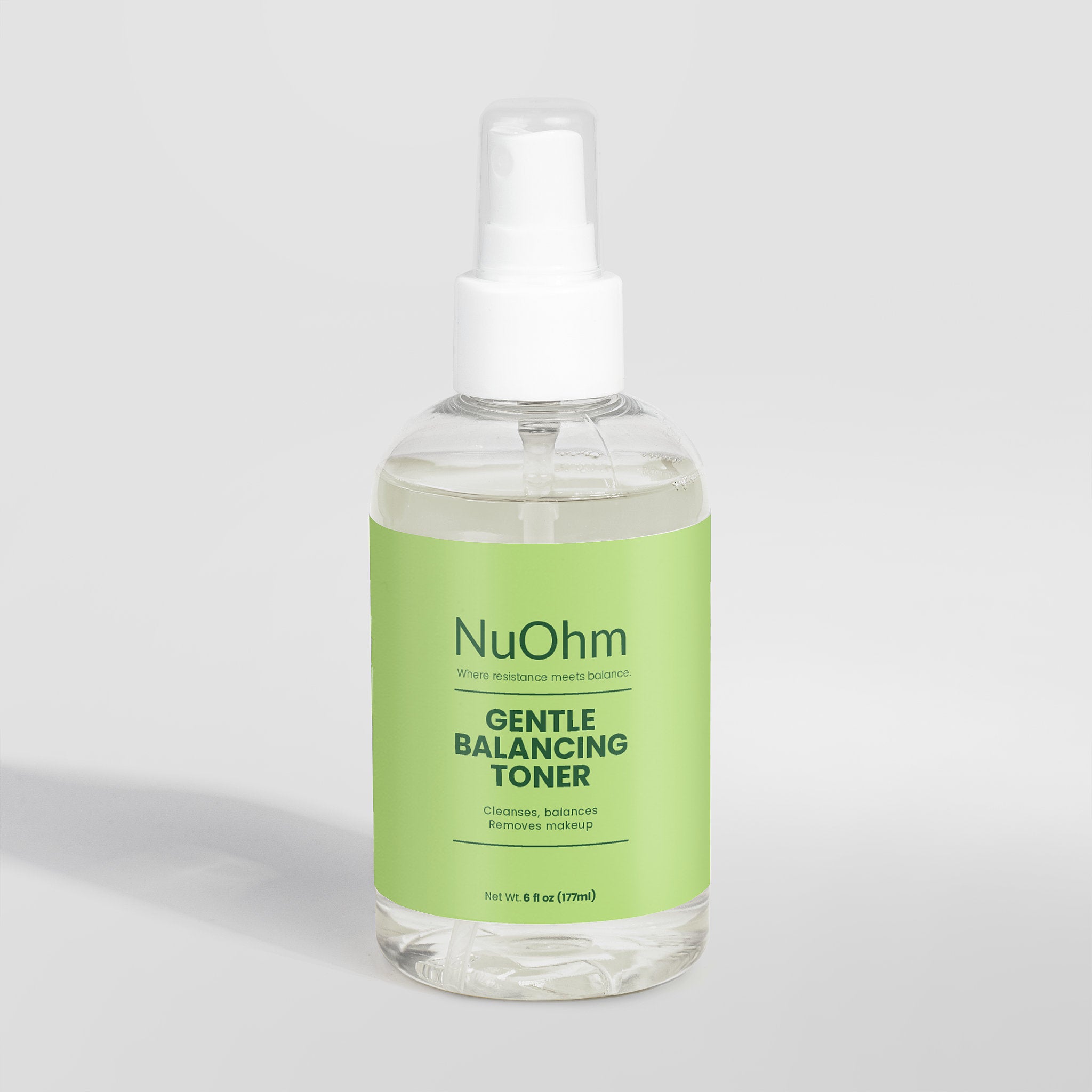 Green Tea & Chamomile Balancing Toner - Sensitive Skin Types - NuOhm