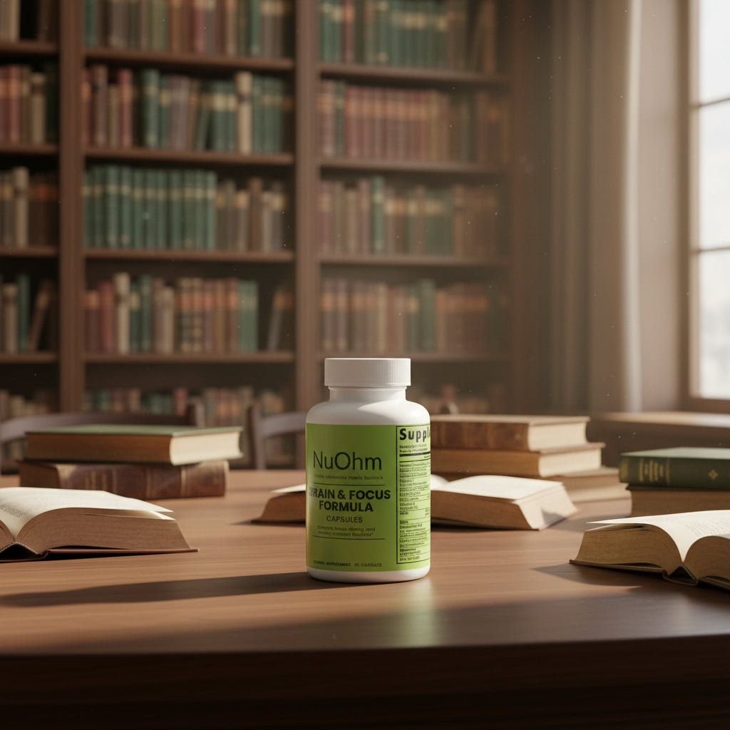Brain Health Formula: Support Mental Clarity and Focus.. - NuOhm