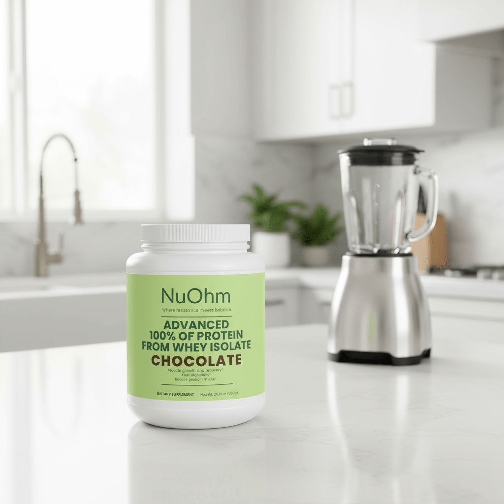 Advanced 100% of Protein from Whey Isolate (Chocolate) - NuOhm