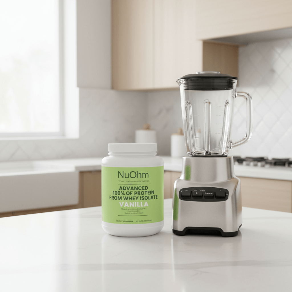 Advanced 100% of Protein From Whey Isolate (Vanilla) - NuOhm