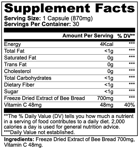 Bee Pearl - Potent Superfood Blend for Immune Support & Energy - NuOhm