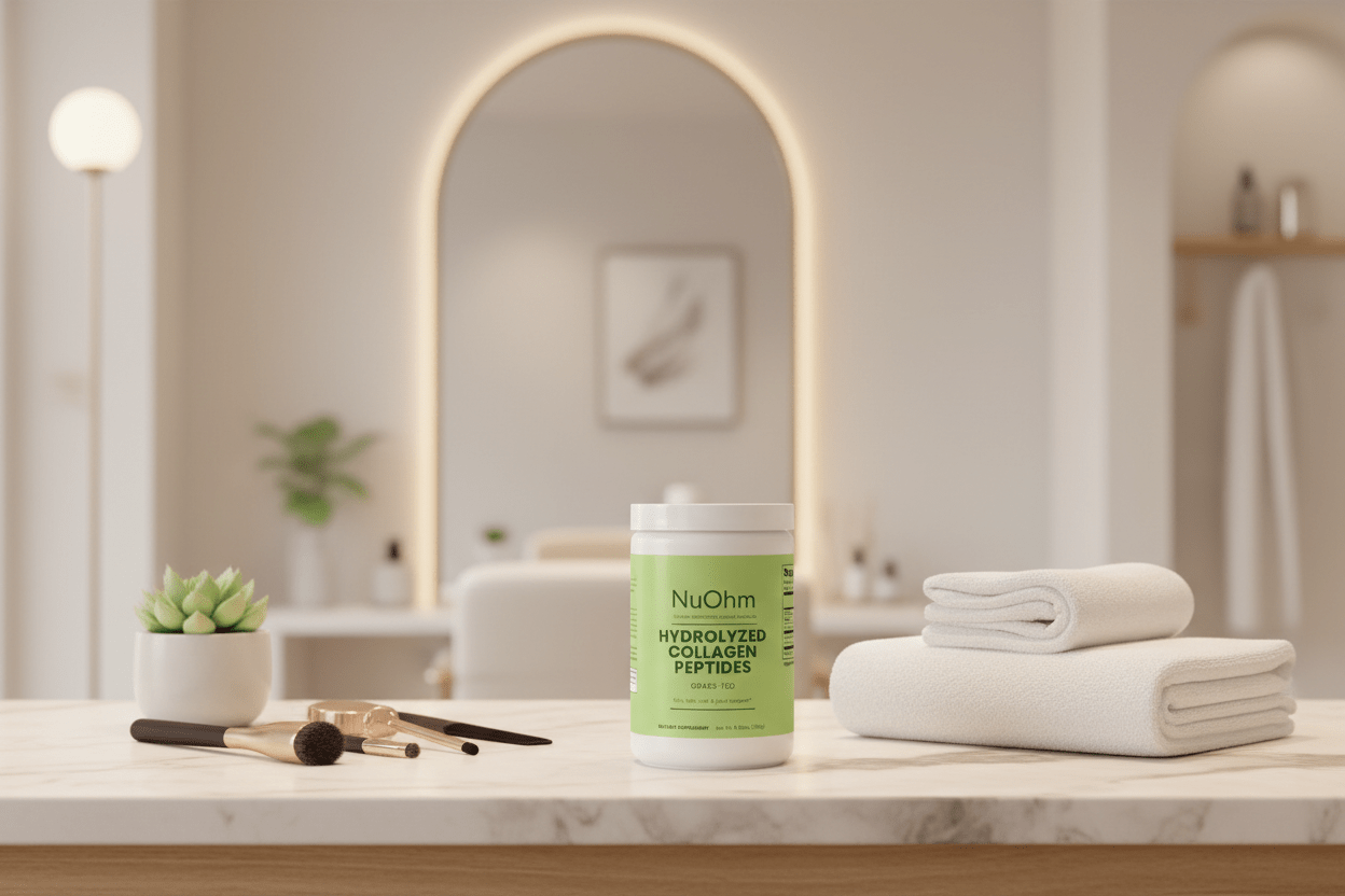 Grass - Fed Collagen Peptides - Skin, Hair, and Nails Support - NuOhm