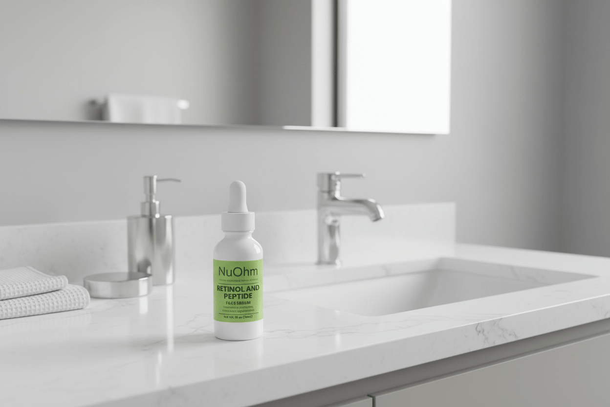 Overnight Skin Serum with Retinol & Peptides - NuOhm